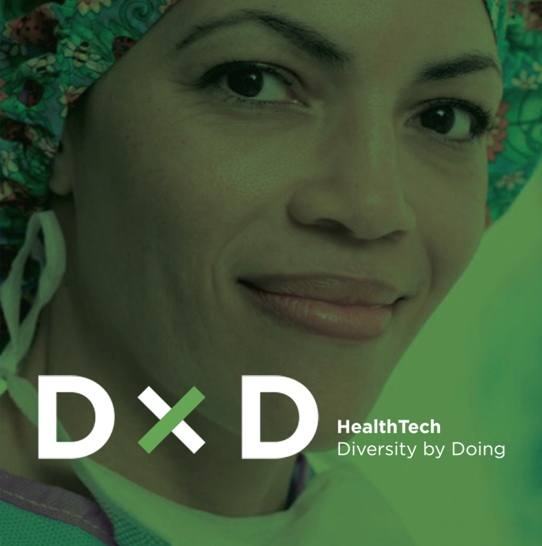 DxD HealthTech brand identity hero